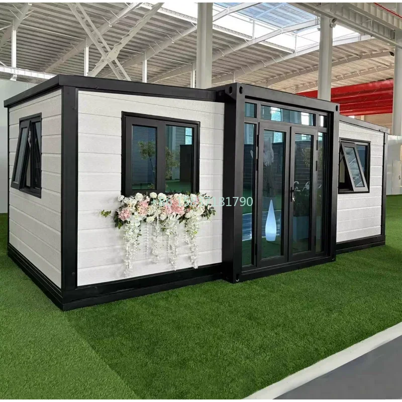 China Wholesale Container House Wood Folding House Grand Container House Detachable Export Custom Design Modern Folding Home