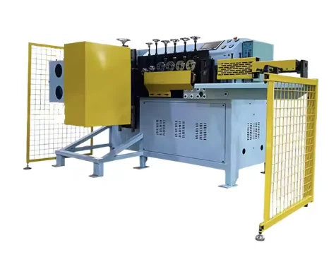 New High-Accuracy Automatic Circular Forming Machine Ironwork Circular Welding Steel Wire Straightening Bending Coiling Machine