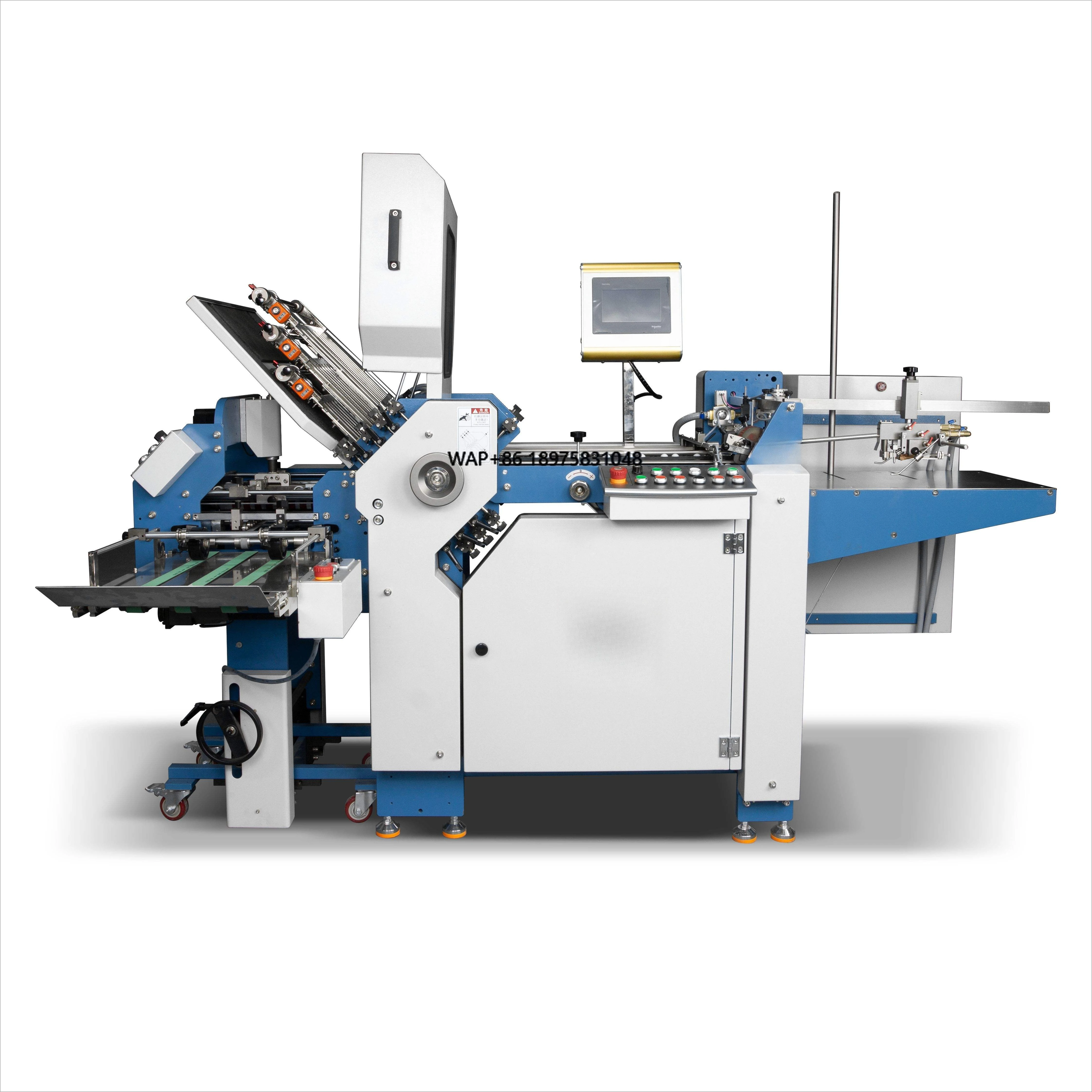 Industrial Paper Folding Machines Folding Machine Paper and Envelope Letter Leaflet Brochure Paper Folding Machine