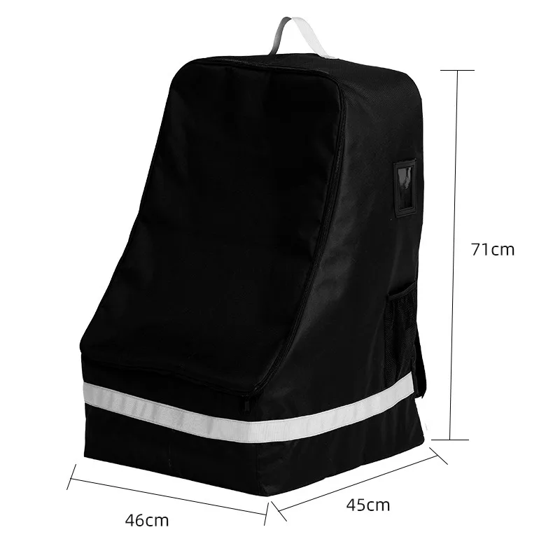 Organizer na fotelik samochodowy z tkaniny Oxford, torba do przechowywania, akcesorium do wózka, pokrowiec na akcesoria dla niemowląt, wielokomorowy