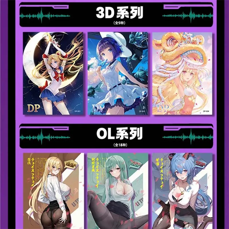 New Goddess Story Collection Cards The Secret of Temptation Booster Box Anime Girl Swimsuit Bikini Doujin Toys And Hobbies Gift