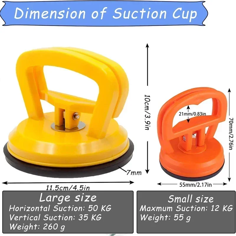 Автомобильный съемник вмятин с высокой мощностью, автоматический ремонт вмятин на кузове, присоска, портативный сверхмощный стеклянный домашний плитка, вспомогательные инструменты для перемещения