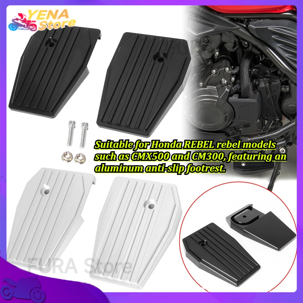 

Motorcycle footrest is suitable for Honda REBEL rebel models such as CMX500 and CM300, featuring an aluminum anti-slip footrest.