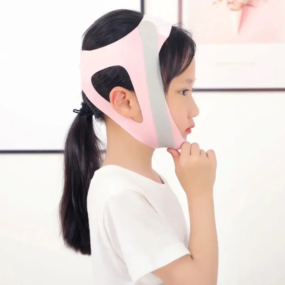 Profession Children Sleeping Anti-Open Mouth V-face Bandage Faces Mask Skin Tightening Correction Child Sleep Habits Health Care