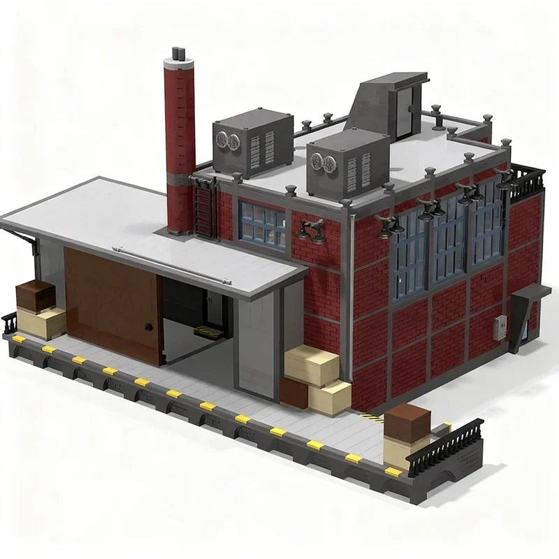 

3902PCS City Selling MOC DIY Warehouse Model Creative StreetView Architecture Building Blocks Birthdayal Assembly Christmas Gift