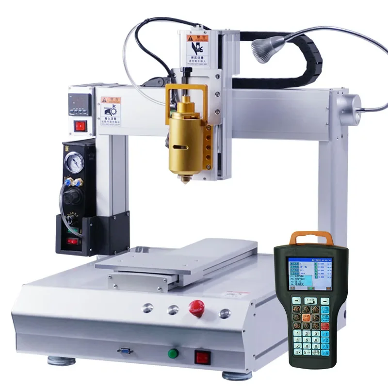 

In Stock Hot Melt Adhesive Glue Dispensing Machine High-efficiency Full Automatic Dispenser