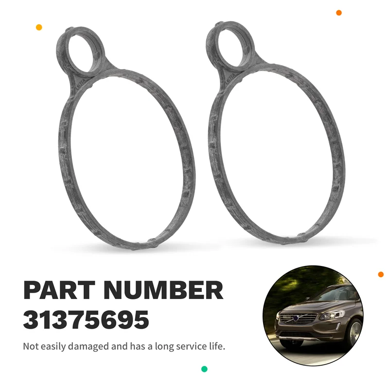 الفرامل مضخة تفريغ لفولفو XC60 S40 S60 2 قطعة 31375695 حلقة لإحكام الإغلاق LHD قطع غيار السيارات