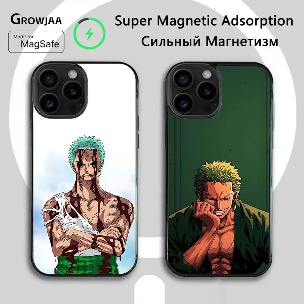 

Anime One P-Pieces Z-Zoro Phone Case For iPhone 16e,16,15,14,13,12,11,Plus,Pro,Max,Mini Magsafe Magnetic Wireless Charging