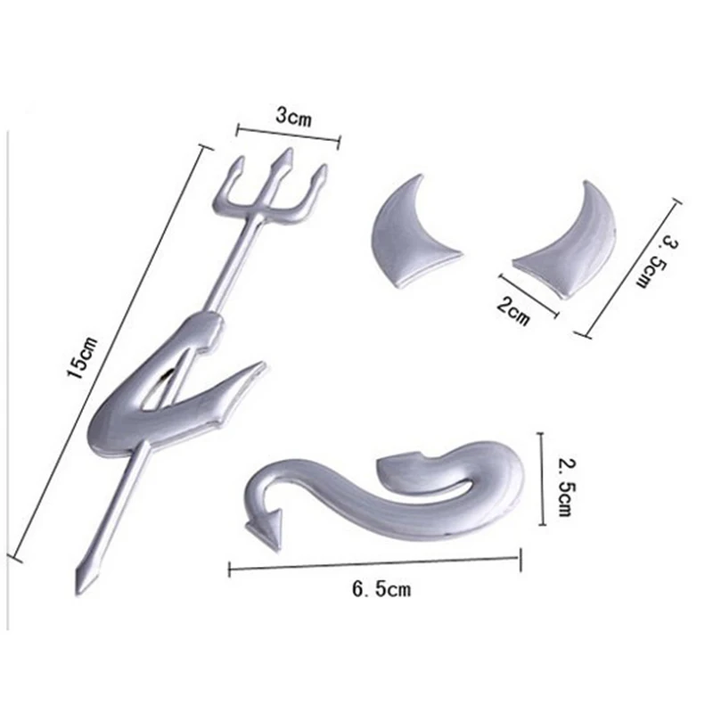 ملصق تصميم سيارة شيطان شيطان ثلاثي الأبعاد إبداعي ، شعار سيارة مضحك ، شعار ، شارات بلاستيكية ، ديكور سيارة ، تصنعه بنفسك ، ملحقات خارجية #6