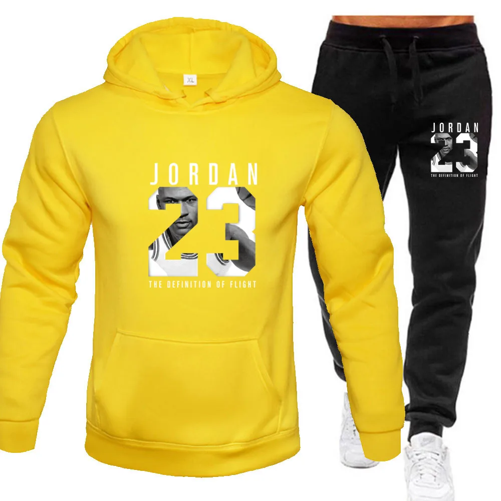 Neue männer Sets Frühling Herbst Hoodie und Hosen 2 Stück Lässige Männliche Marke Laufen Jogging Sportswear Suit2024