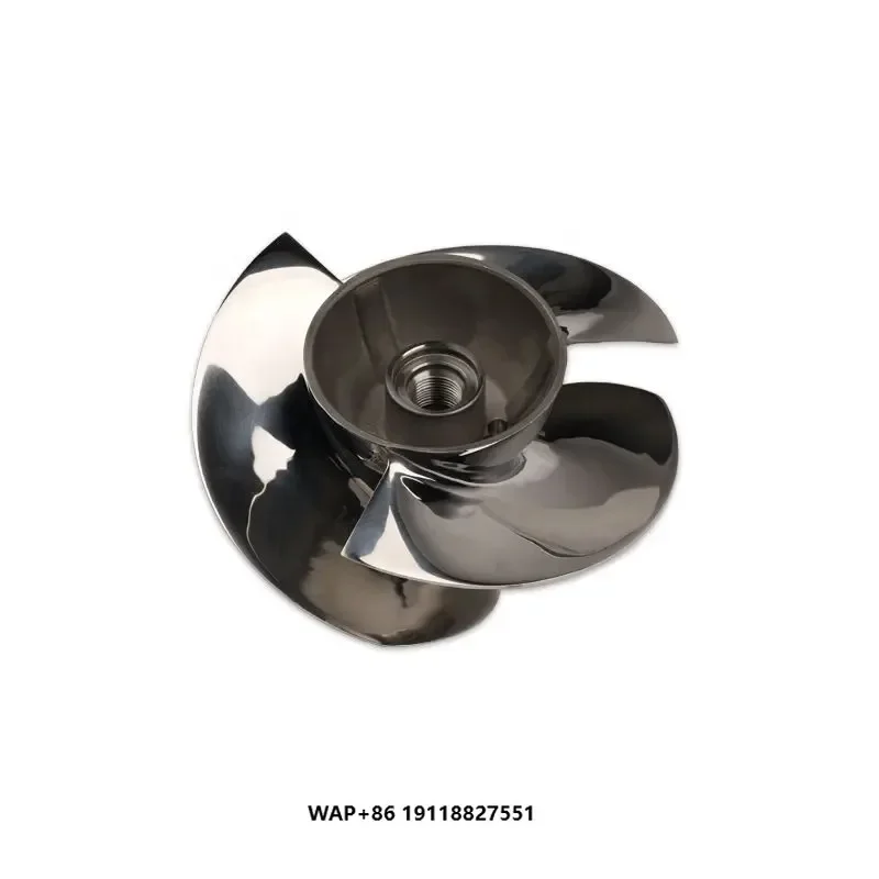 ISURE Marine Custom High Performance 3 4 Blades Boat Propeller Custom Cnc Stainless Steel Boat Propeller