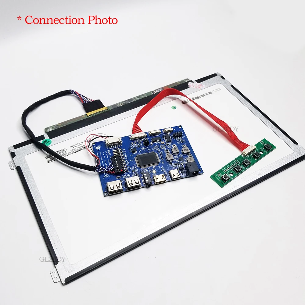 2*USB HDMI USB Type C Controller Board for 7" 10.1 inch 1280x800 LVDs 40pin LCD Screen N070ICG-L21 B101EW05 LP101WX1 N101ICG-L11 - Image 4