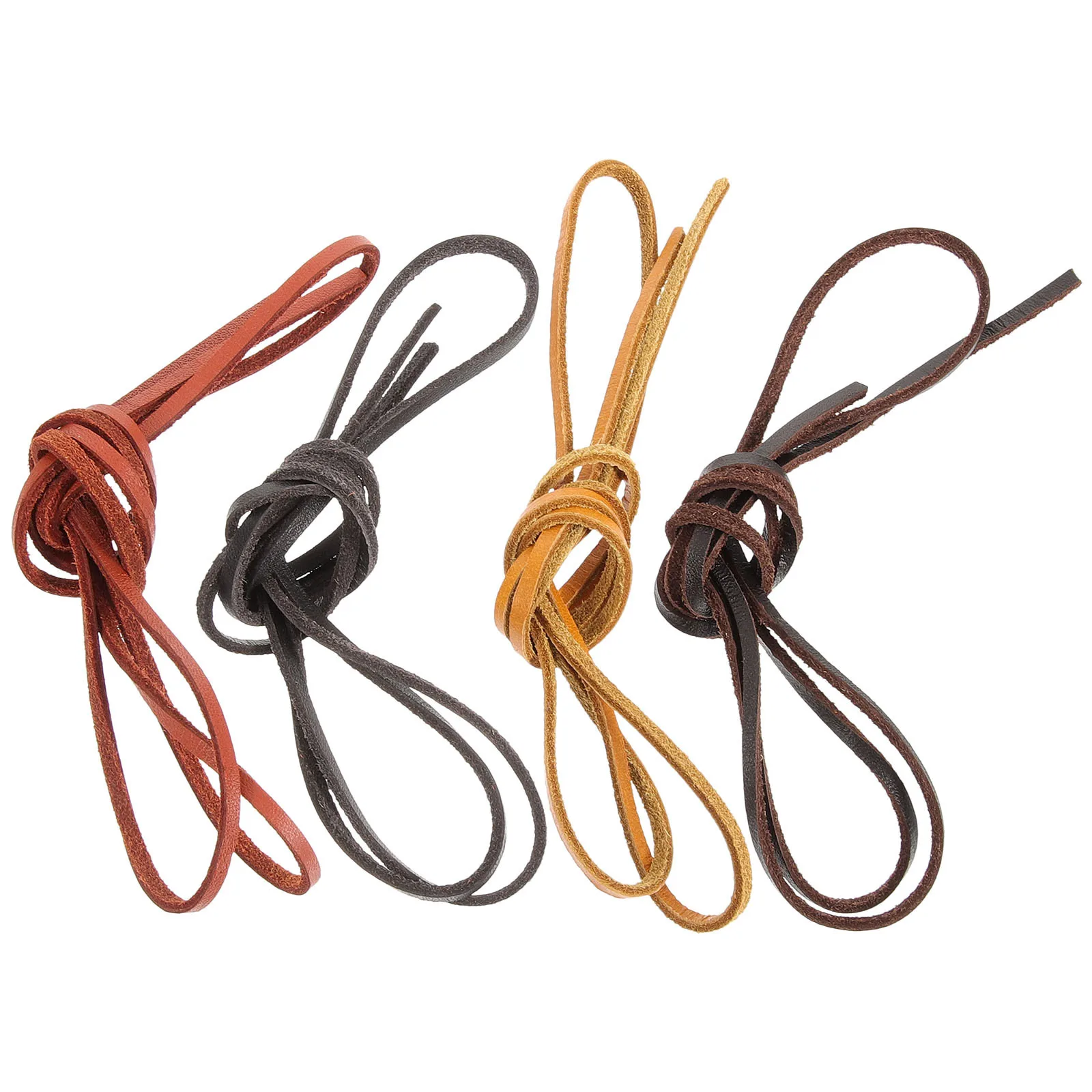 

4Pcs DIY Cord Strip for Necklace Bracelet Jewelry Making Beading Craft Rope Strips for Crafts DIY Material