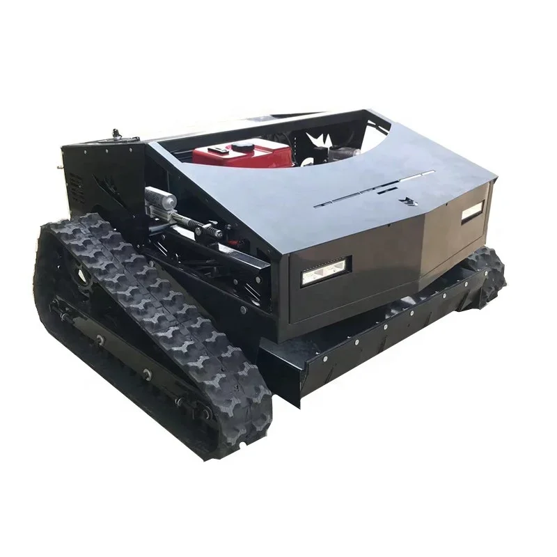 452CC Engine Remote control gasoline professional robot lawn mower for agriculture and Forestry