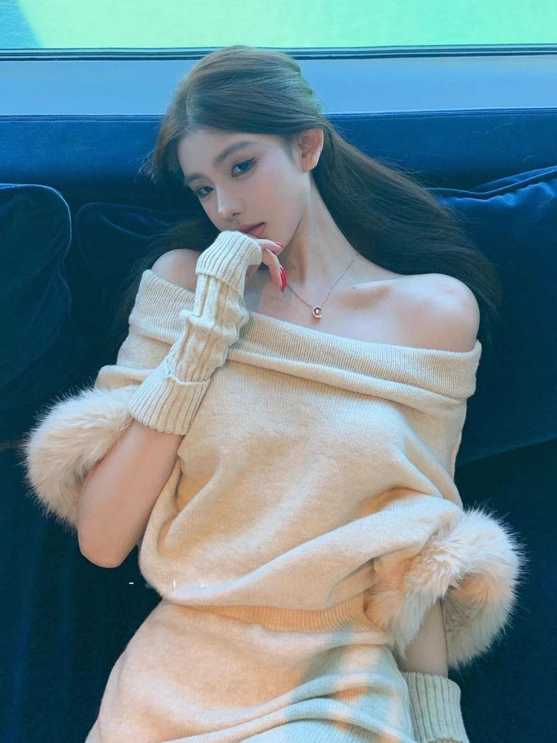 

Пуловер длиной до колена, свитера с воротником, джемперы, женские массивные свободные посадки для выступлений на Хэллоуин, сестры Highstreet Knots, мягкие Harajuku