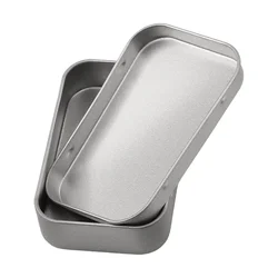 Storage Case Tinplate Box Small Items Sturdy Survival Travel Camping Hiking Iron Outdoor Brand New High Quality