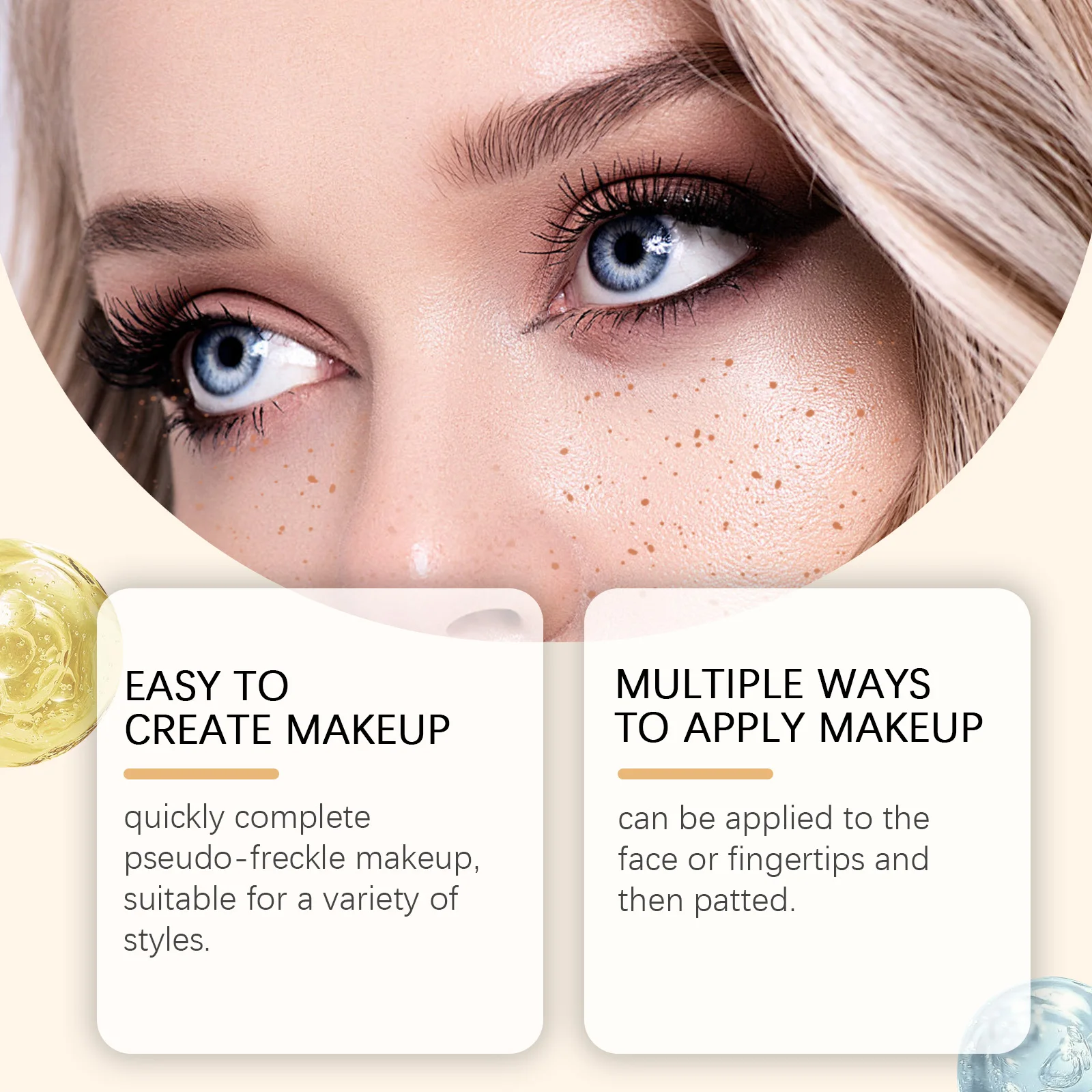 ナチュラルそばかすペンメイクアップ防水速乾性使いやすいフェイクそばかすブラウン化粧品顔そばかすツール毎日の写真メイク