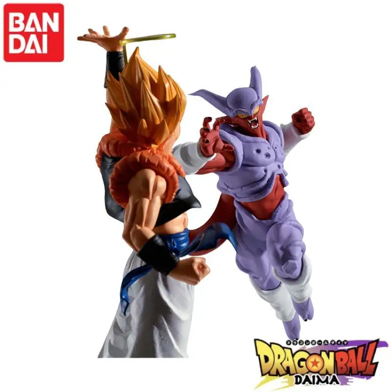 En Stock Original Bandai BANPRESTO Dragon Ball Z Anime MATCH MAKERS Gogeta VS Janemba-figuras de acción de Anime modelo juguetes regalos