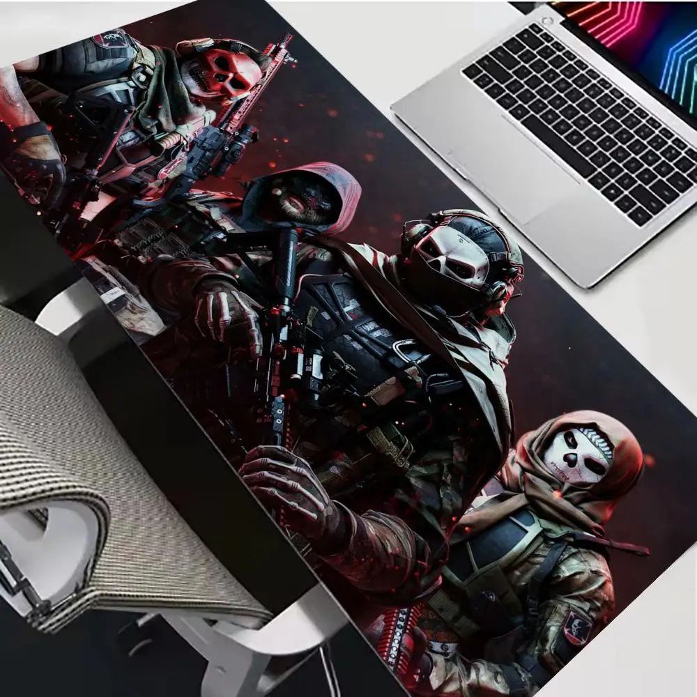 HD Printed Mouse Pad Gamer Lock Edge Computer Carpet Game C-Call of Duty Mouse Pad Laptop Rubber Table Mat Large Game Mouse Pad