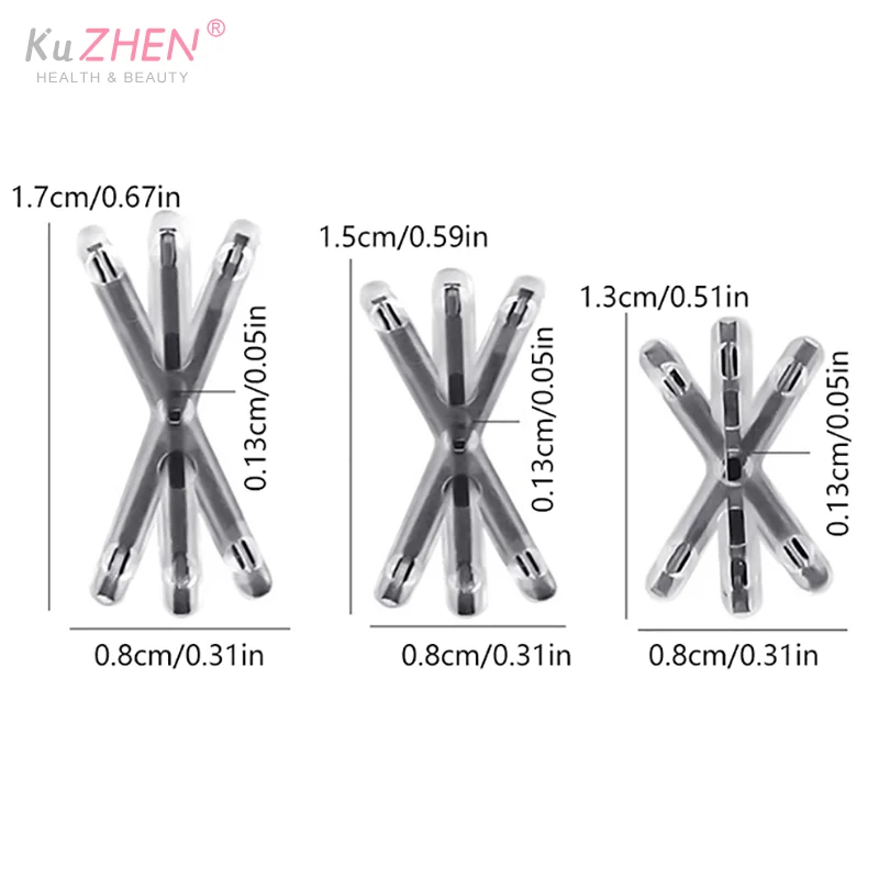 2Pc 13/17MM Ingrown Toenail Correction Tool Ingrown Toenail Treatments Elastic Patch Sticker Toenail Straightening Pedicure Tool