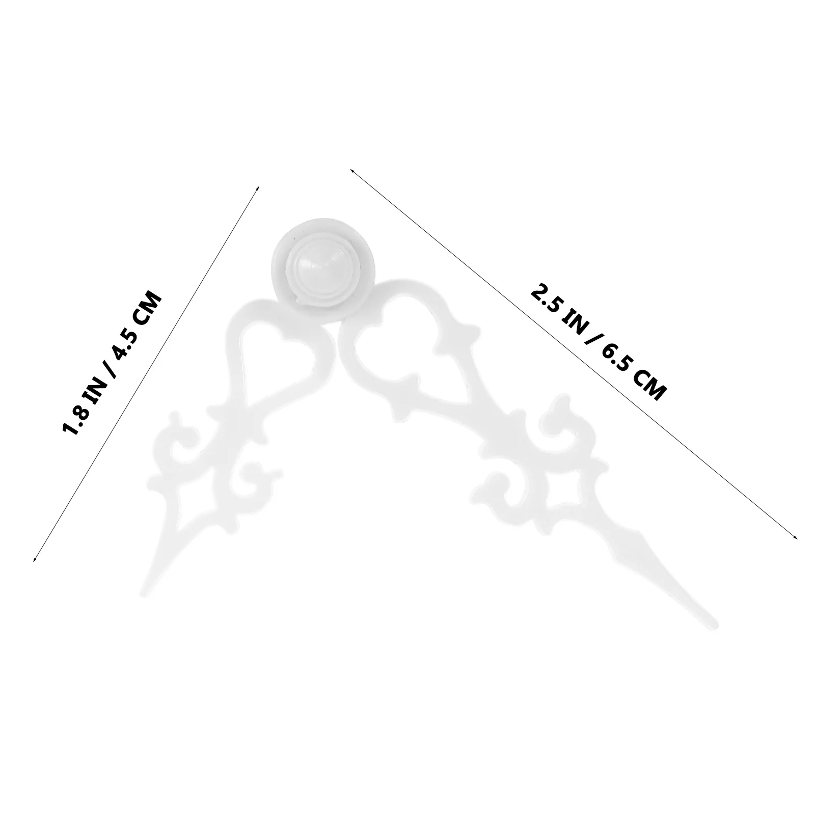 أيدي ساعة كبيرة لاستبدال ساعة الحائط DIY طقم تصليح مؤشرات حركة الساعة ملحقات ومعدات الساعة #6