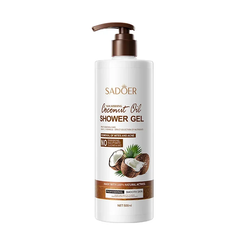 Coconut Oil Amino Acid Hydrating Nourishing Shower Gel Mit Acne Removal Brightening Skin Moisturizing Mild Perfumed Body Washing