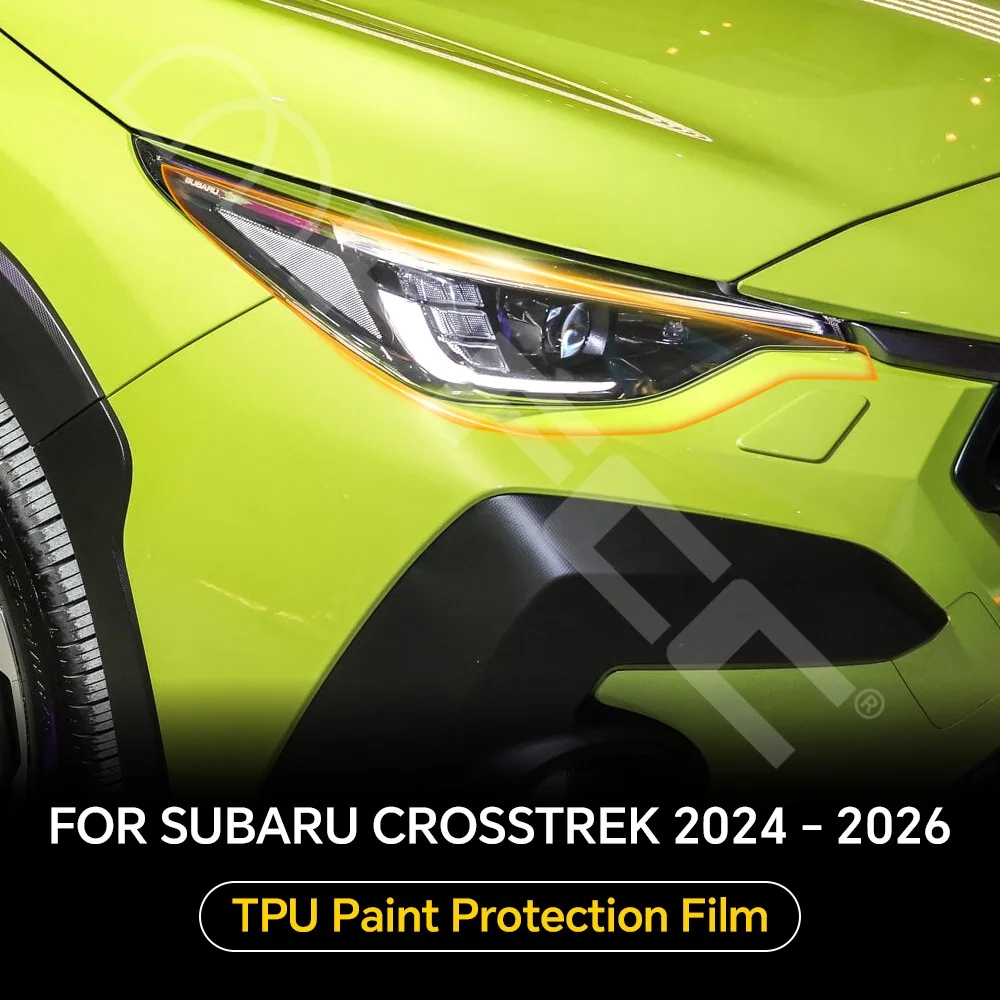 Защитная пленка для фар Subaru Crosstrek 2024-2026, пленка TPU для задних фонарей, антицарапийная прозрачная пленка-бра, предварительно вырезанная PPF