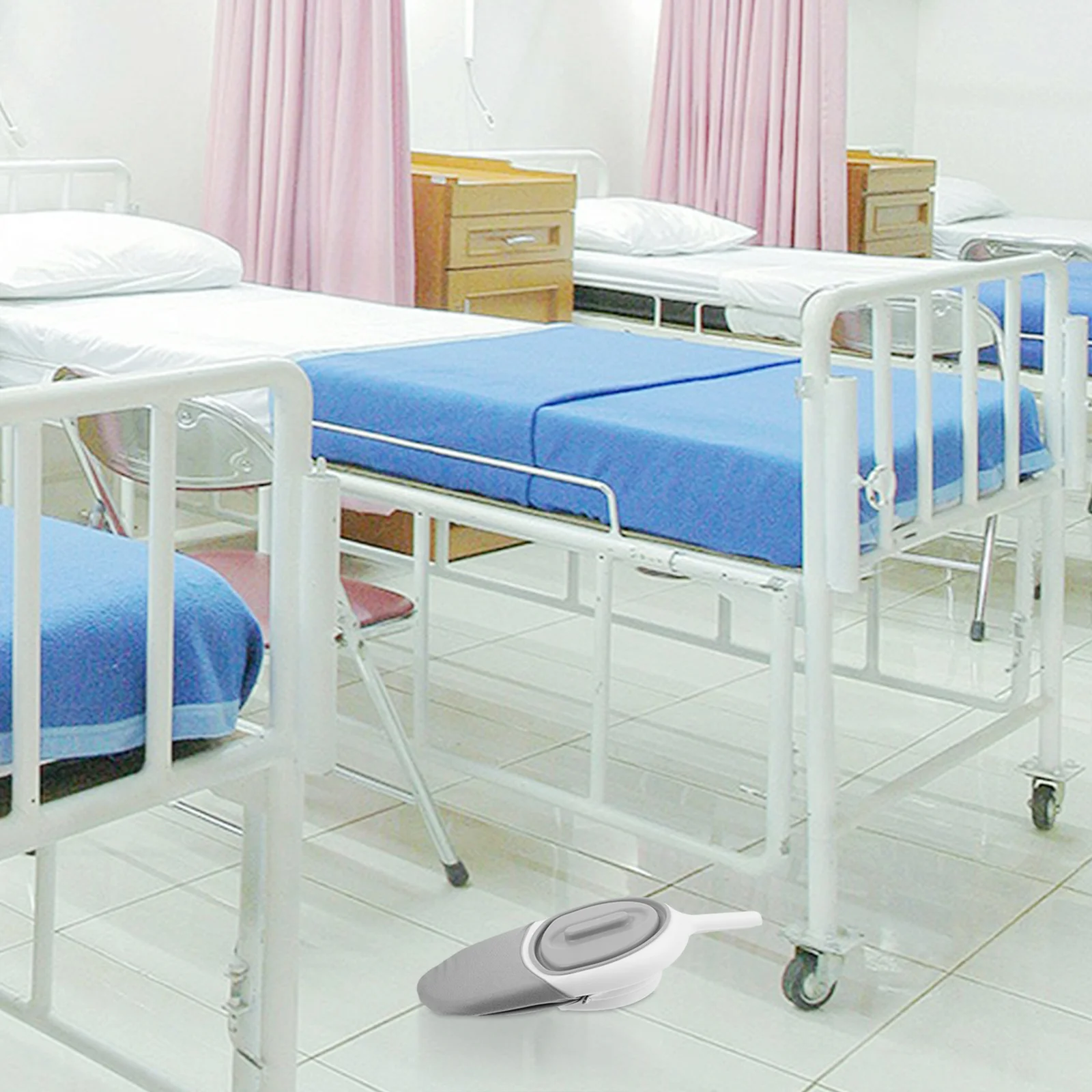 

Ergonomic Portable Bedpan for Bedridden Patients Safe Smooth Edge Urine Container for Hospital Home Elderly Care Use