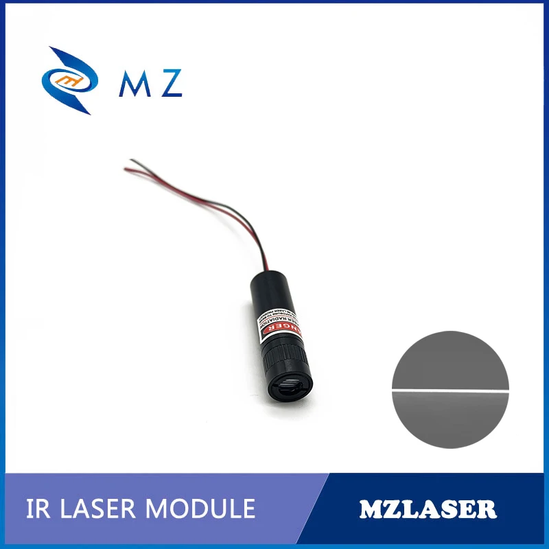 Imagem -04 - Mini Linha Módulo Infravermelho do Diodo Laser do ir Focalização Ajustável Mais Baixo Poder Estojo Compacto Classe ii 3v 5v 12v 24v 780nm 1mw