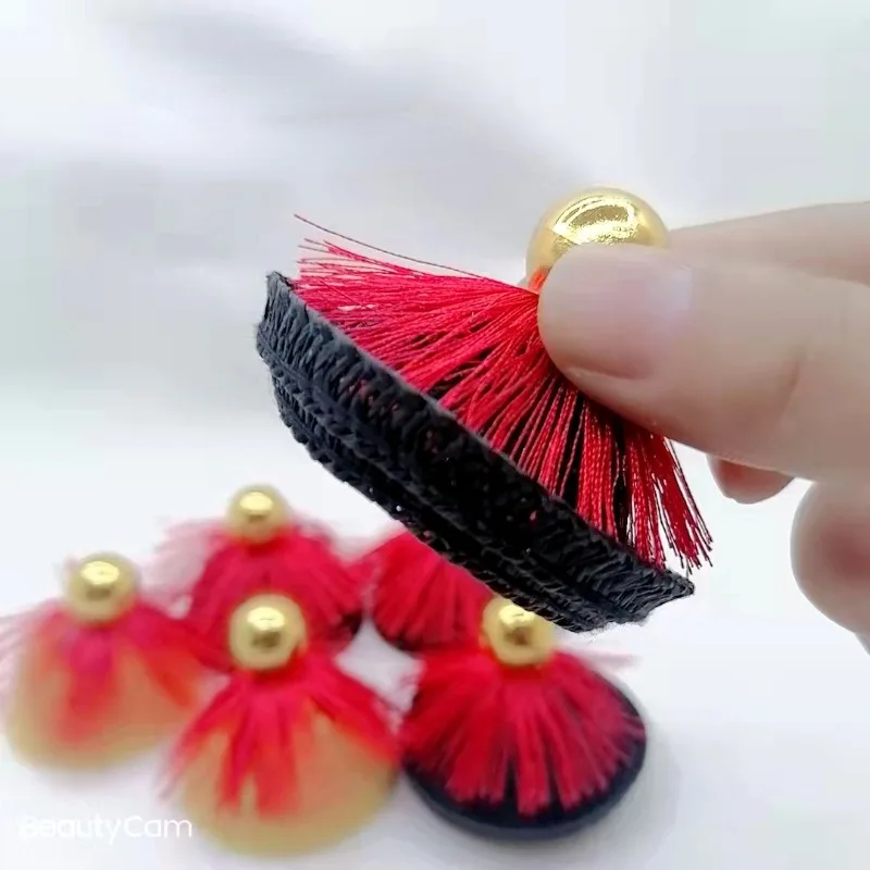 Retro Hat BJD Cotton Baby Mini Hat Chinese Ancient Style Qing Dynasty Official Hat