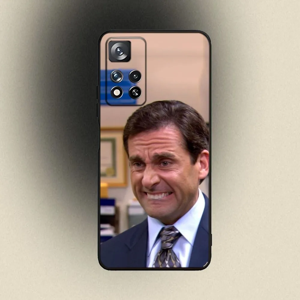 The Office Michael Scott  Phone Case For Samsung Galaxy A20,A21s,A22,A31,A32,A52,A53,A72,73,A80,A91 Soft Black Cover