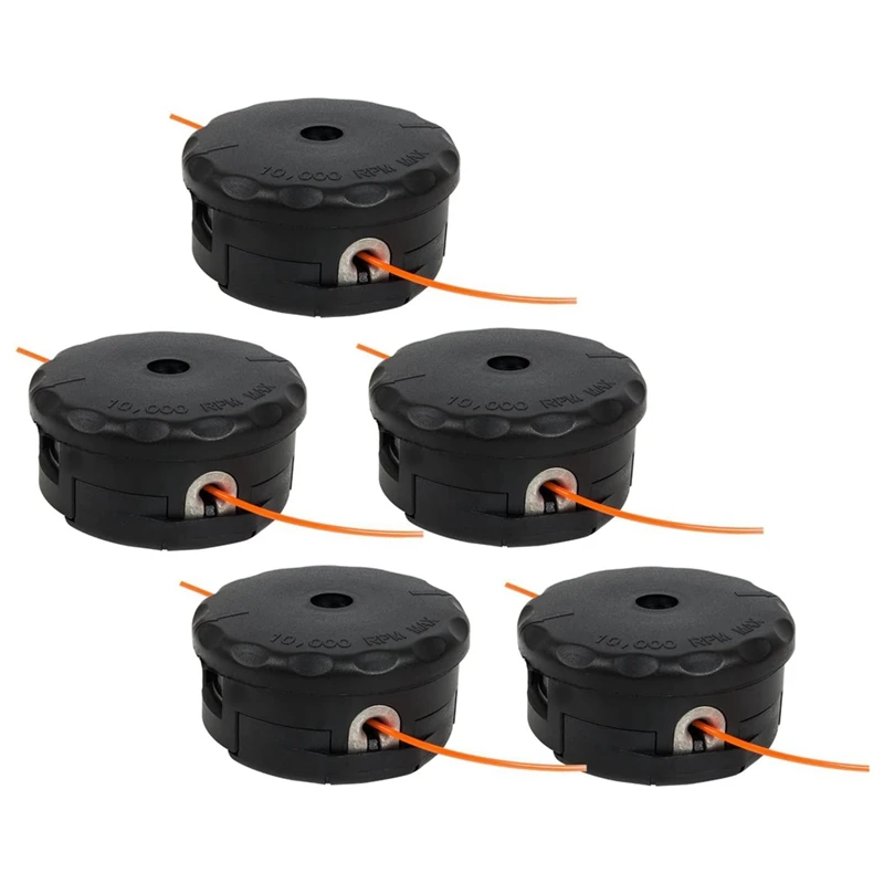 

5 Universal Trimmer Head For Echo Speed Feed 400 SRM225 SRM210 SRM230 PAS225 PAS210 PAS211 Weed Eater Shindaiwa Trimmer