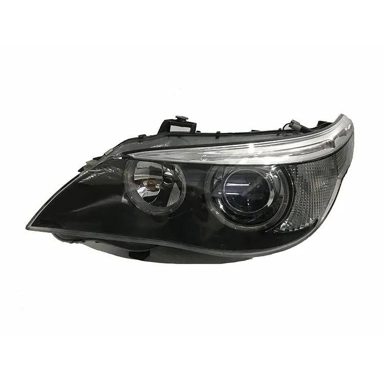 Auto Lighting Assembly For BMW 5 Series E60 Headlight Car Led 2005-2007 Used Original 63127160193 63127160194 Headlamps