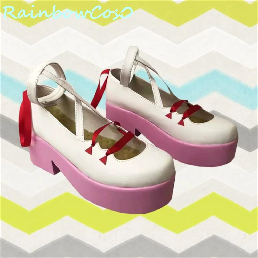 Eyjafjalla Adele Naumann Arknights تأثيري أحذية الأحذية لعبة أنيمي هالوين عيد الميلاد RainbowCos0 W3467