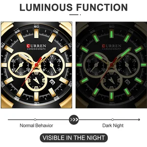 8 Main Sales Curren Men's Clock - №8