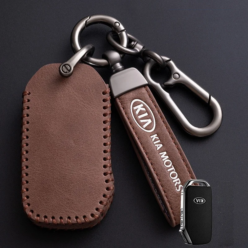 

Car Remote Key Case Cover Shell Holder Protector Bag For KIA Sportage R GT Stinger Sorento Ceed Cerato Forte Niro Soul Telluride