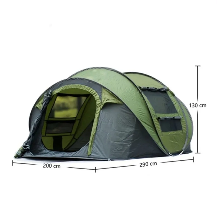 2022 Hot Sell Pop Up Tent 8 Persons Large Waterproof Camping Tents Camping Family Outdoor Tente