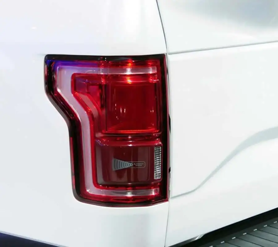 For Ford Raptor F-150 2015-2018 High Configuration Taillight Shell Tail Lamp Cover Brake Light Mask Replace  Original Lampshade