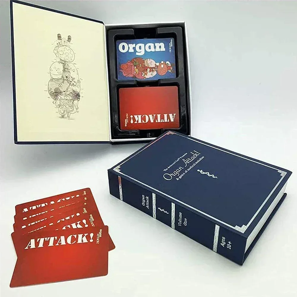 Organ Attack! Tabletop Card Game - Pop Bunny Board games