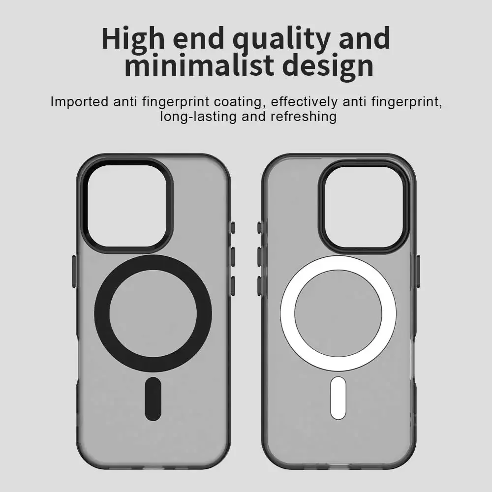 Candy Color Translucent Phone Case For iPhone 11 12 13 14 15 Plus 16 Pro Max Magnetic Wireless Charging TPU Plastic Back Cover