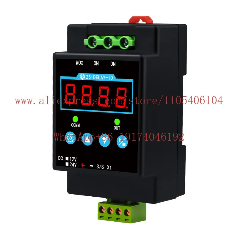 Delay relay module multi-function timing switch cycle circuit power-on and off 485 controller industry