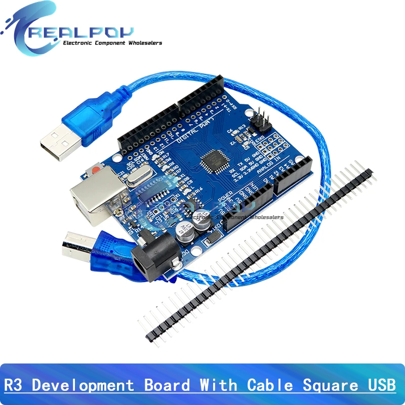 مجموعة المبتدئين لـ UNO-R3 لوحة تجارب صغيرة LED زر سلك توصيل معزز لـ Arduino Diy Kit معمل التعليم المدرسي