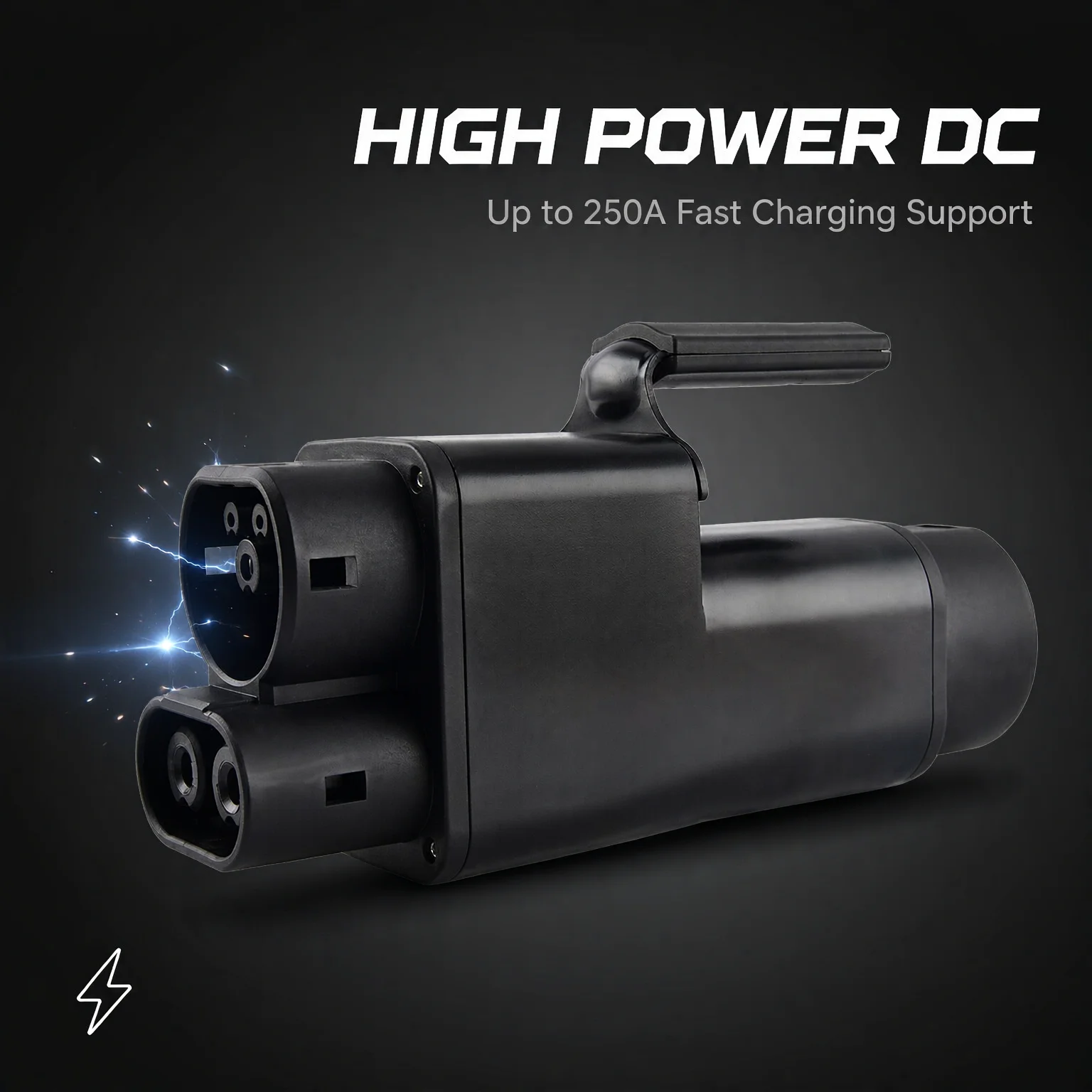 GBT CCS2 to Type2 DC EV Adapter Fast Charging Converter Electric Vehicle Connector Standard Conversion Plug 150A High Power