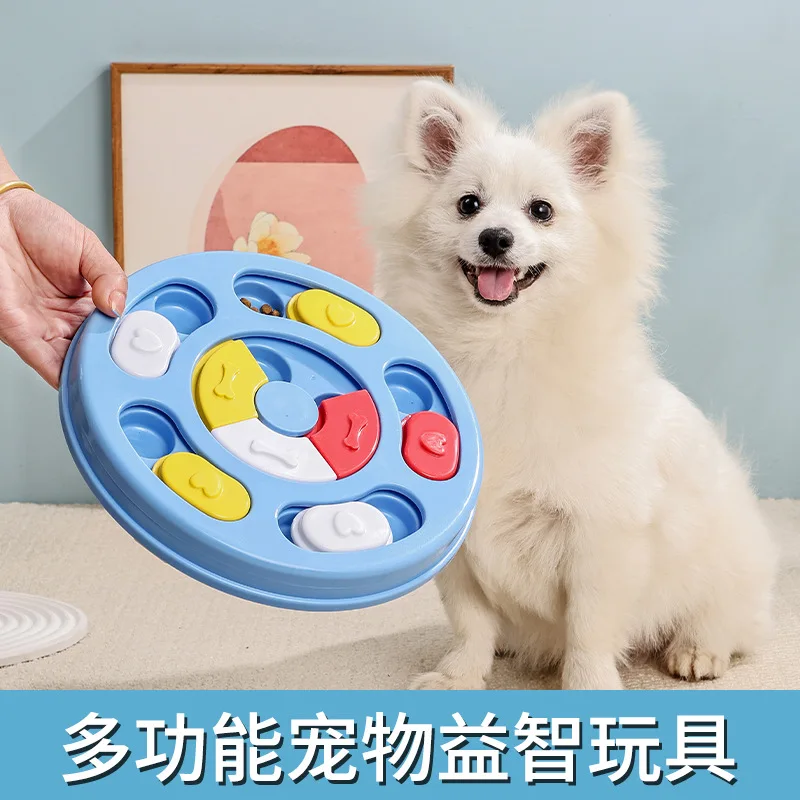 

Новая игрушка-головоломка для собак, медленная тарелка для еды, анти-дусеющая миска, скрытая миска для еды, противоскользящая миска для собак, миска для кошек, товары для домашних животных