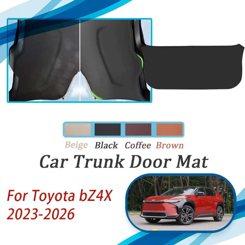 

Car Tailgate Pads For Toyota bZ4X Subaru Solterra EA10 2023 2024 2025 2026 Anti-dirty Cover Rear Trunk Door Mat Auto Acesssories