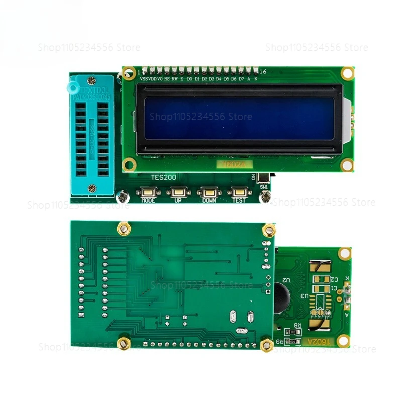 

TES200 Integrated Circuit IC Tester 74 40 Series Chip Detector IC Logic Gate Quality Tester