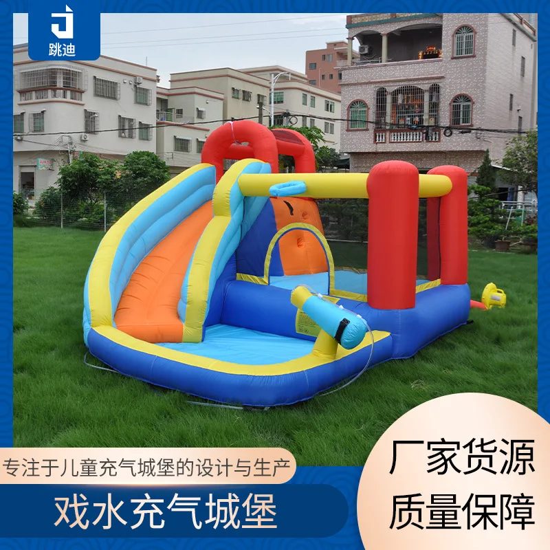 

Bouncy Castle Swimming Pool Children's Slide Home Small Trampoline Parent-child Water Amusement Park Entertainment Toys