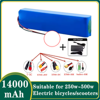 100% NEW For Fiido D1/D2/D2S D4S Replacement Battery Pack 14000mAh 10s3p 36V Li-Ion Battery for Electric Moped City Bike