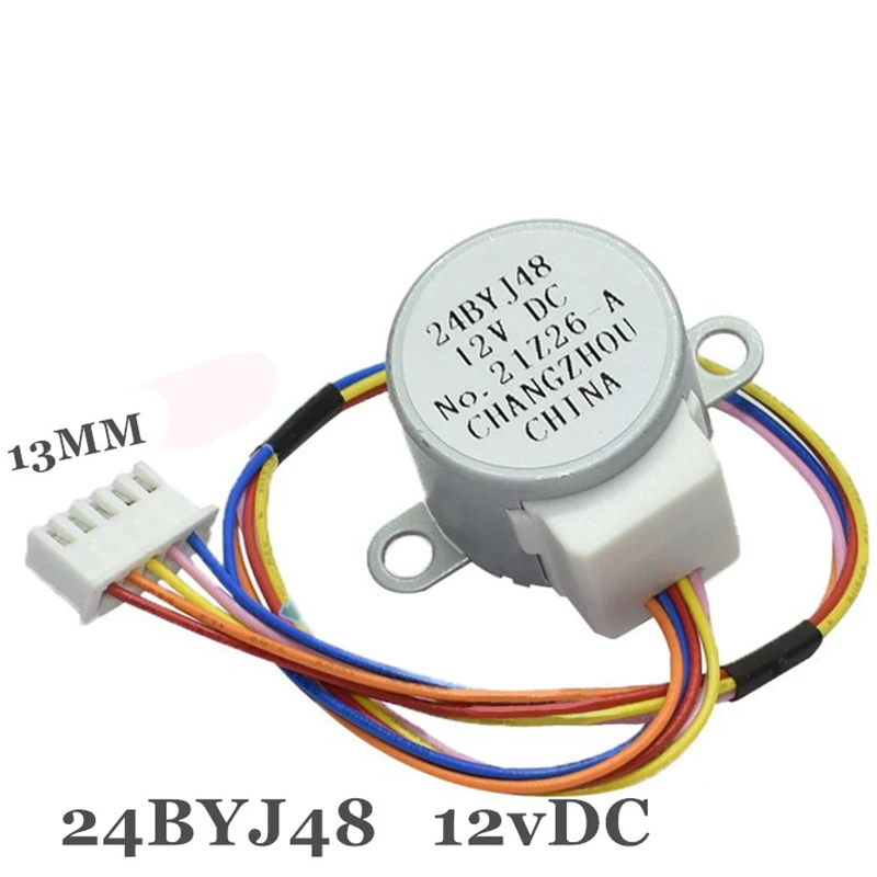 5-Wire DC 12V Stepper Motor 24BYJ48 Air conditioner hanging swing blade Stepping motor Replacement Parts