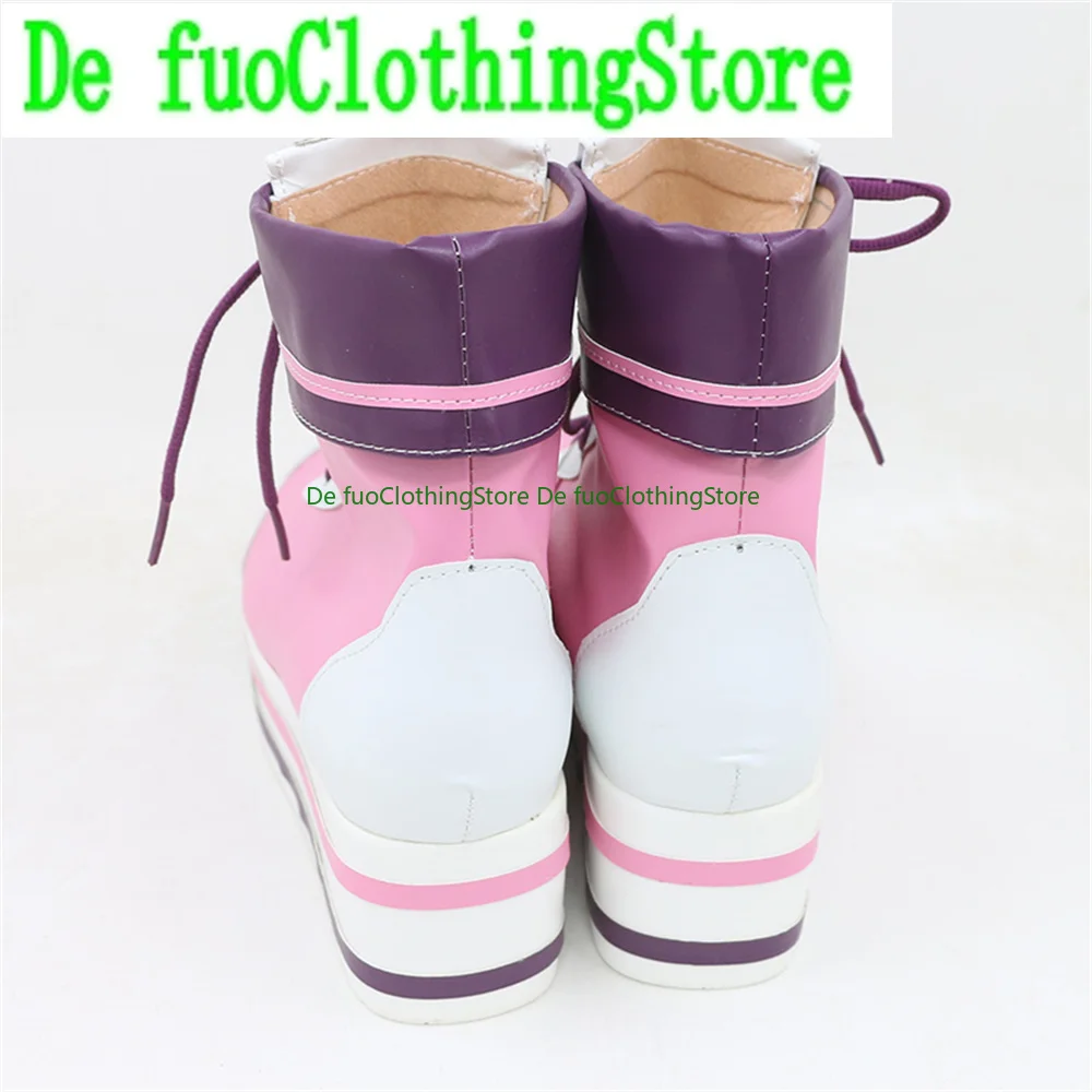 Virtual YouTuber VTuber Annin Miru Cosplay Shoes Boots Game Anime Halloween Christmas DefuoClothing Shoes Store